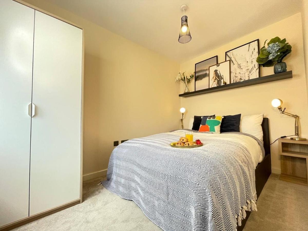 Chic Manchester Townhouse Near Old Trafford Luaran gambar